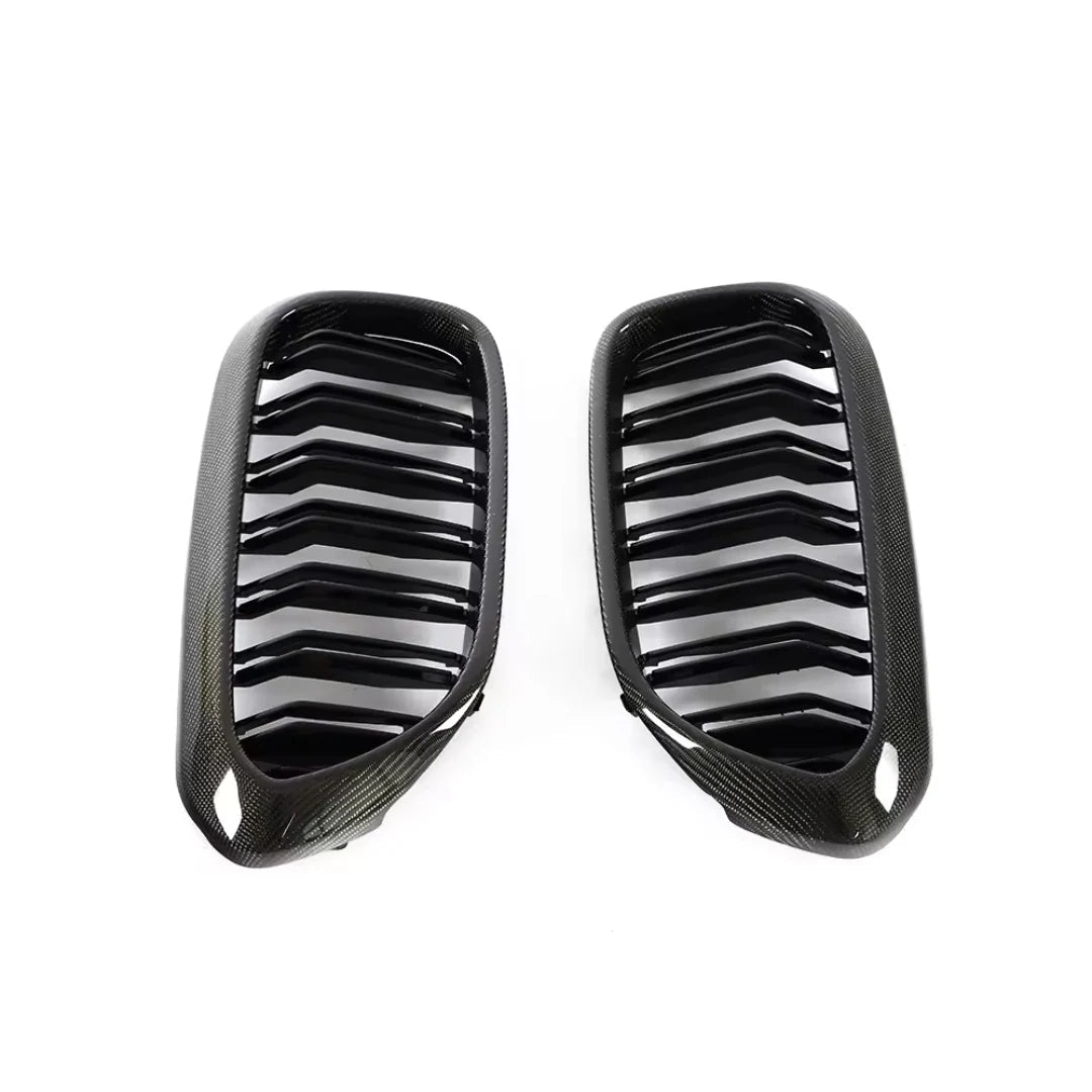 F90 M5 & G30 5-SERIES CARBON FIBER DUAL SLAT FRONT GRILLE (PRE-LCI ONLY)