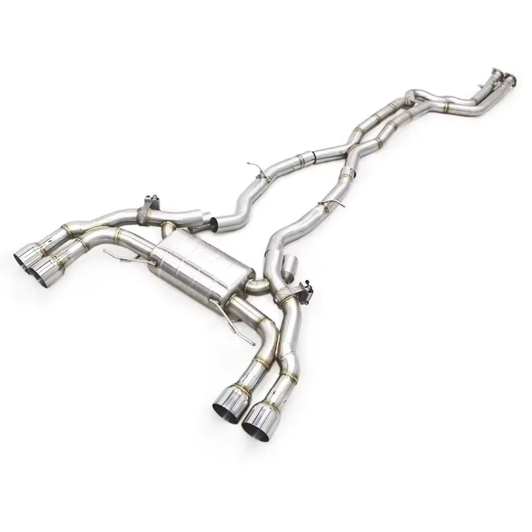 F9X X3M & X4M BRW VALVED CATBACK EXHAUST SYSTEM