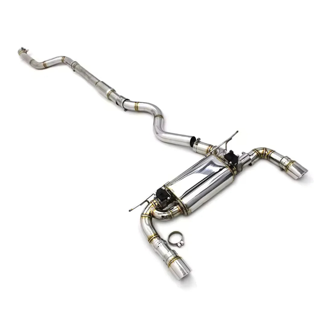 F3X 340I / 440I BRW VALVED CATBACK EXHAUST SYSTEM