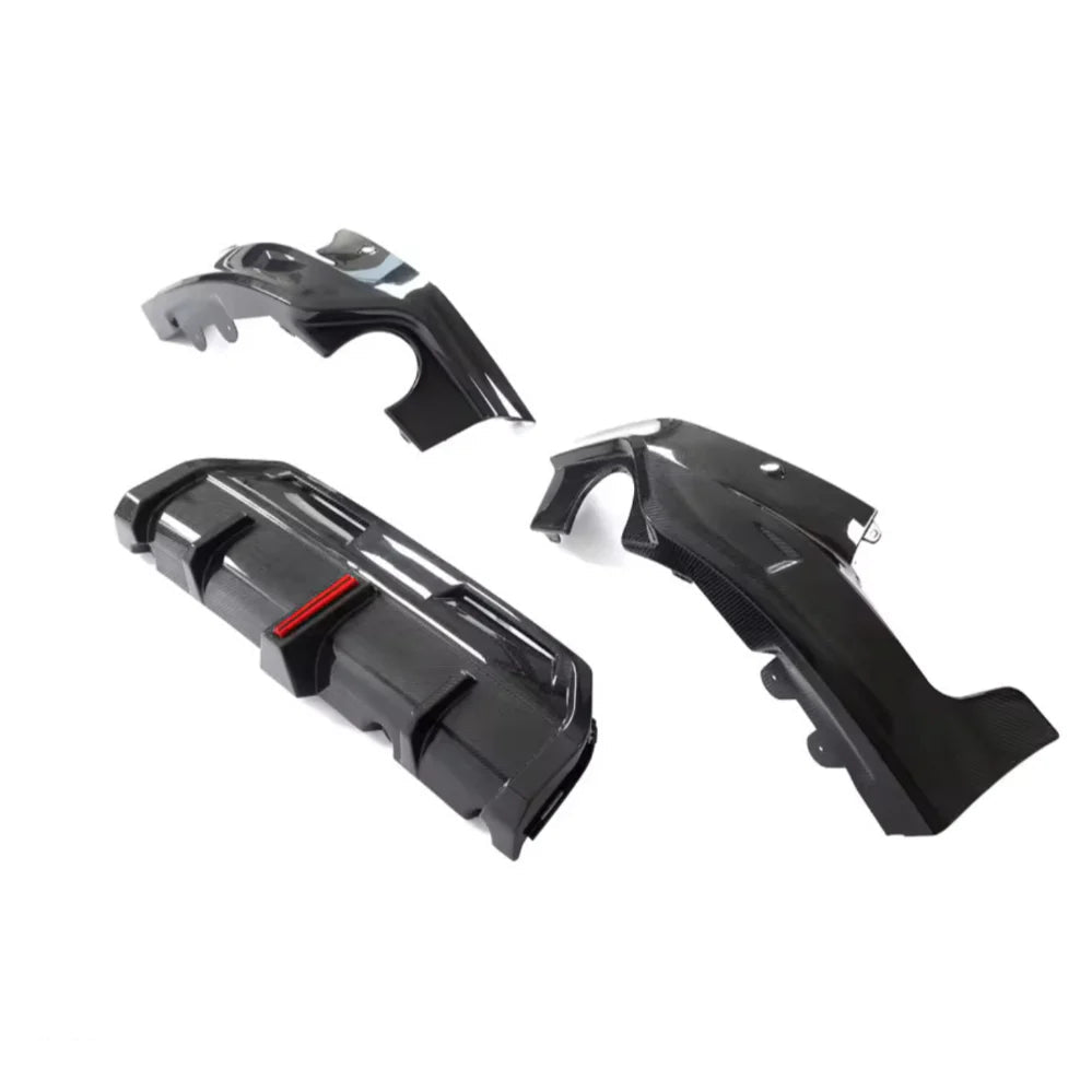 G42 2-SERIES CARBON FIBER REAR DIFFUSER WITH RAIN LIGHT