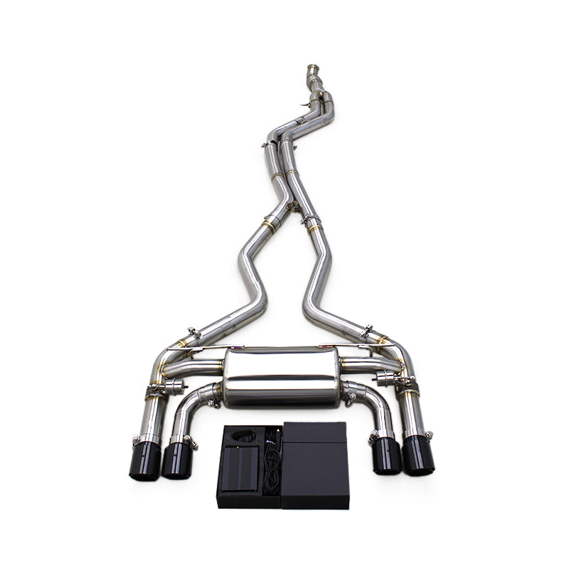 F87 M2 BRW VALVED CATBACK EXHAUST SYSTEM