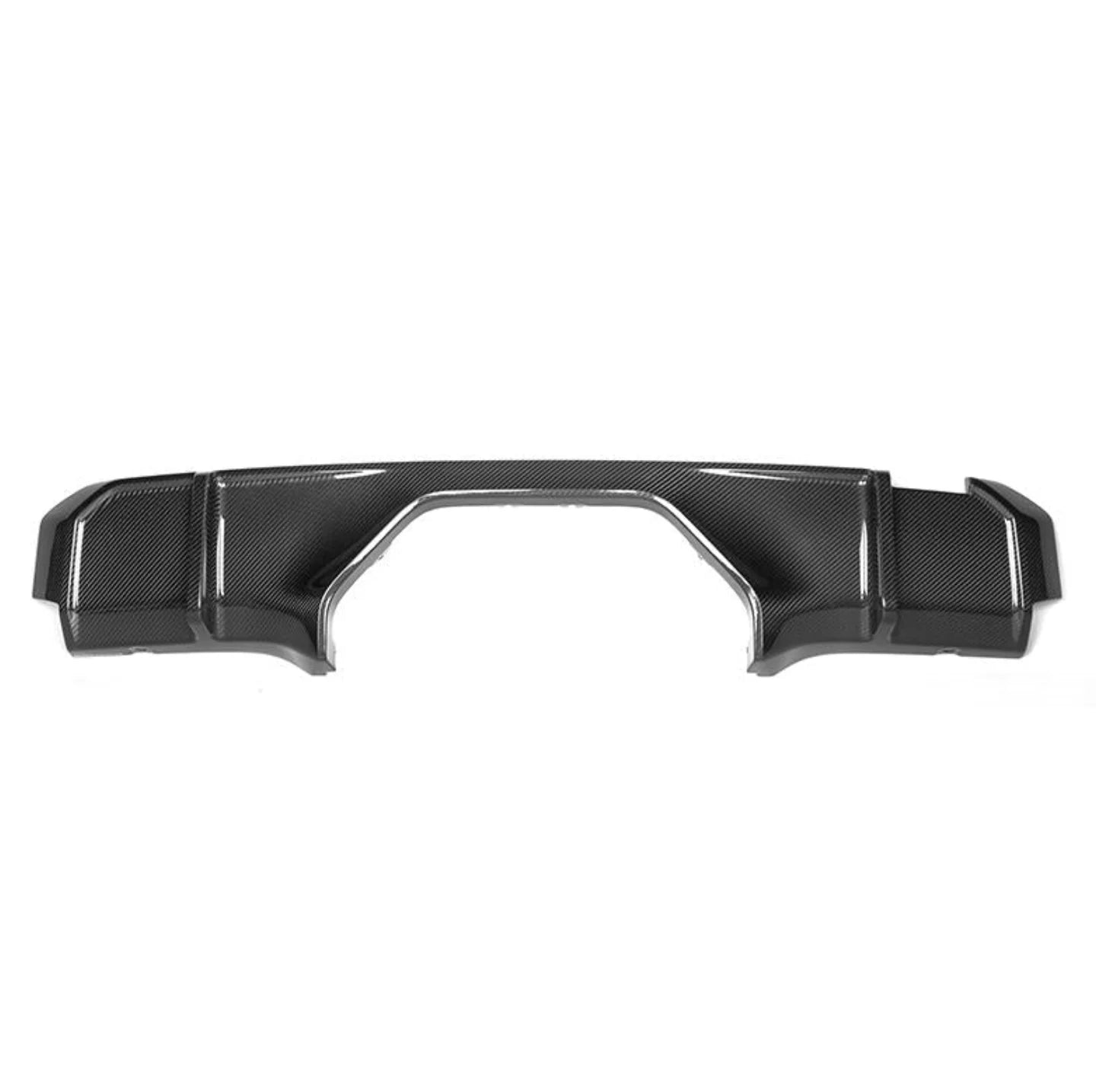 G8X M3 & M4 MP-STYLE CENTER EXIT DRY CARBON FIBER DIFFUSER