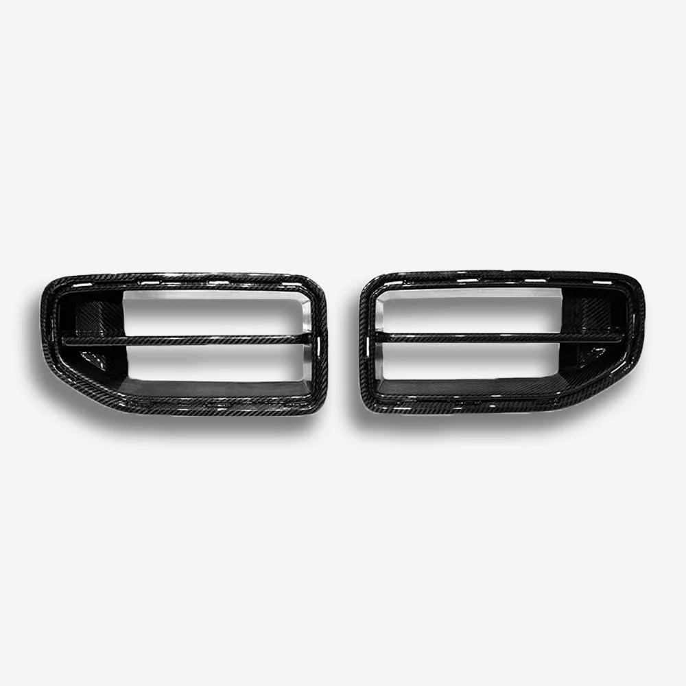 G87 M2 STRAIGHT SLAT CARBON FIBER FRONT GRILLE